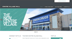 Desktop Screenshot of centrevillagemall.ca